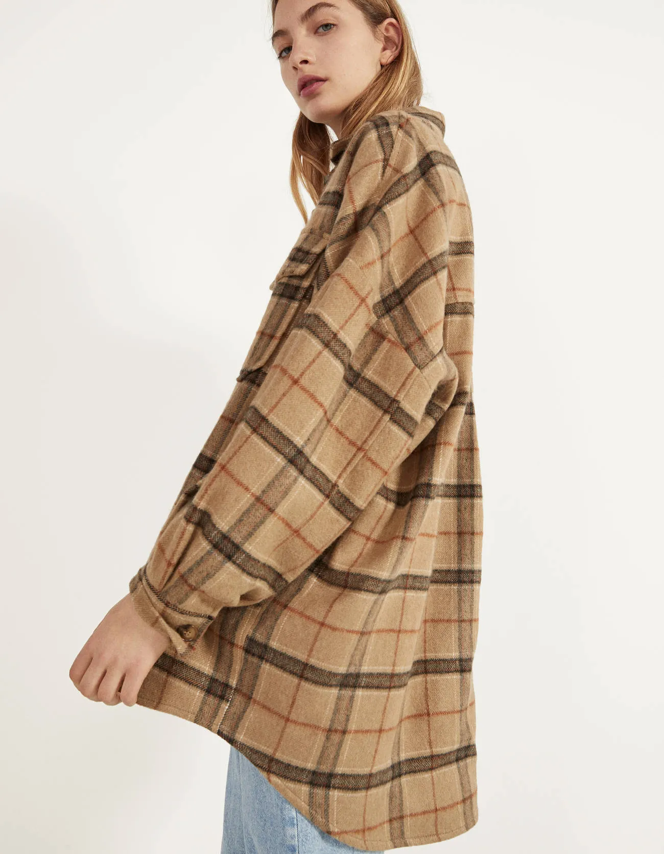 Hemdjacke mit Karomuster